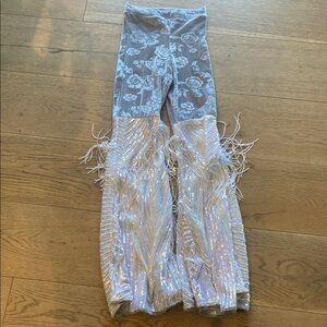 Sparkling Fairycore Velvet Luxmuse Bell Bottoms